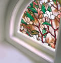 Miniatyrbild 2 av 6: OBOSOE Fönsterfilm – 60x100cm Magnolia Statisk Integritetsfilm, UV-skydd och Värmekontroll