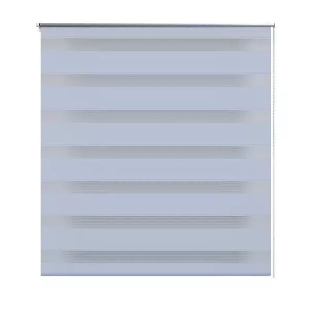 vidaXL Seepra rullaverho 70 x 120 cm valkoinen