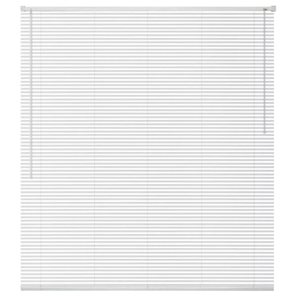 vidaXL Persienner aluminium 60x220 cm vit