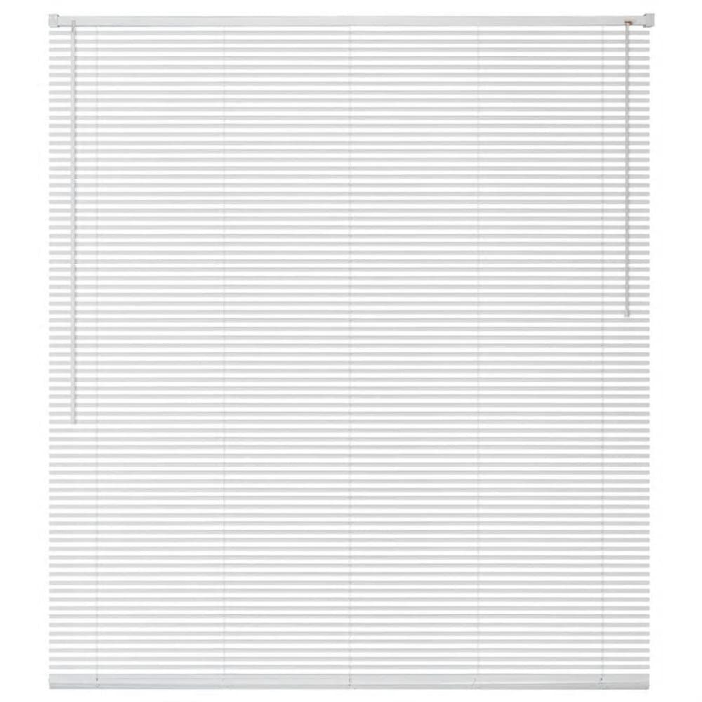 vidaXL Sälekaihtimet Alumiini 80x160 cm Valkoinen