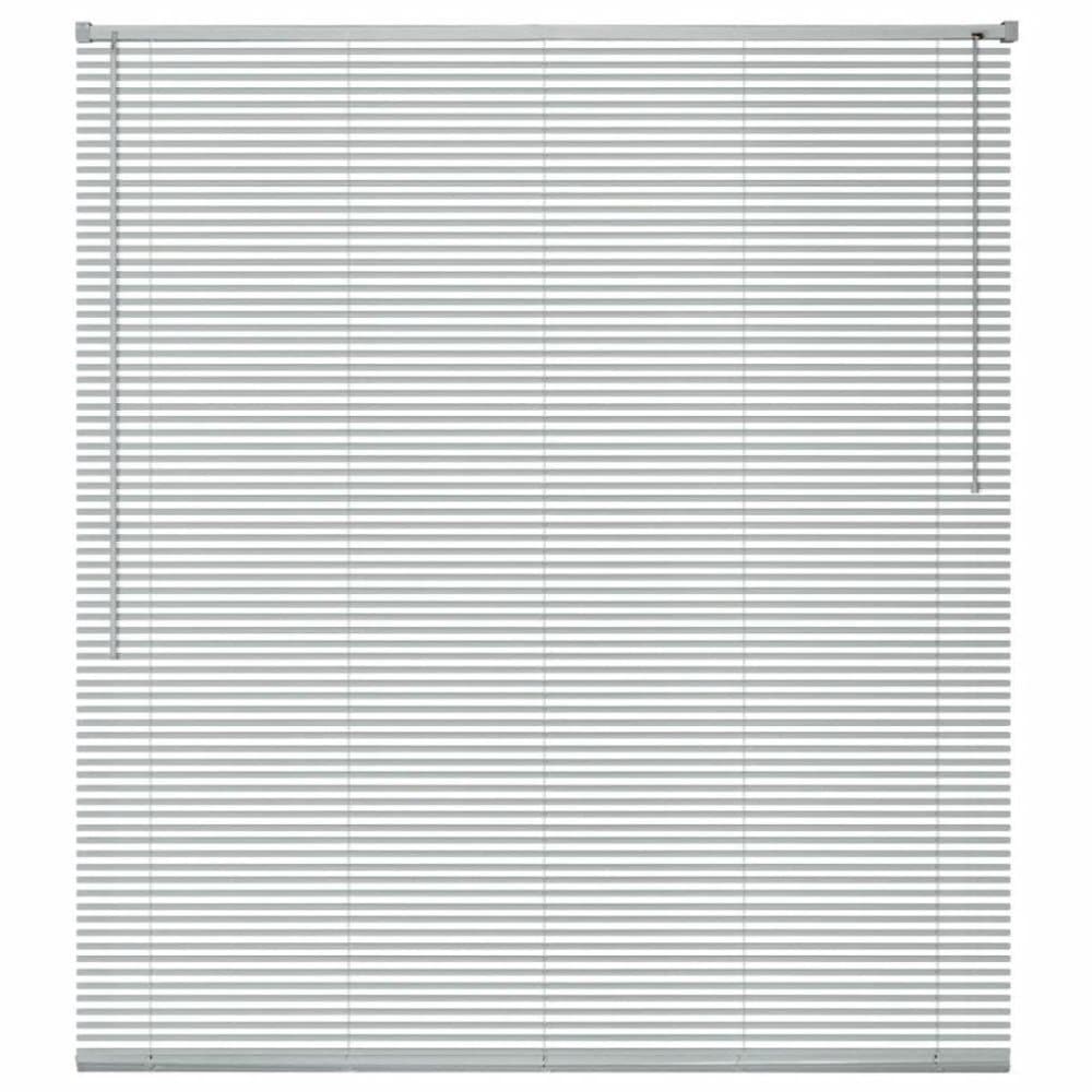 vidaXL Sälekaihtimet Alumiini 80x160 cm Hopea