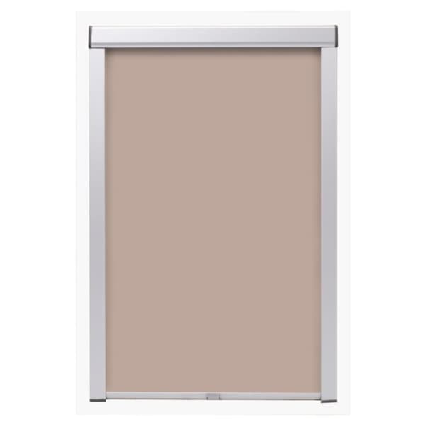 vidaXL Pimentävä rullaverho beige UK08