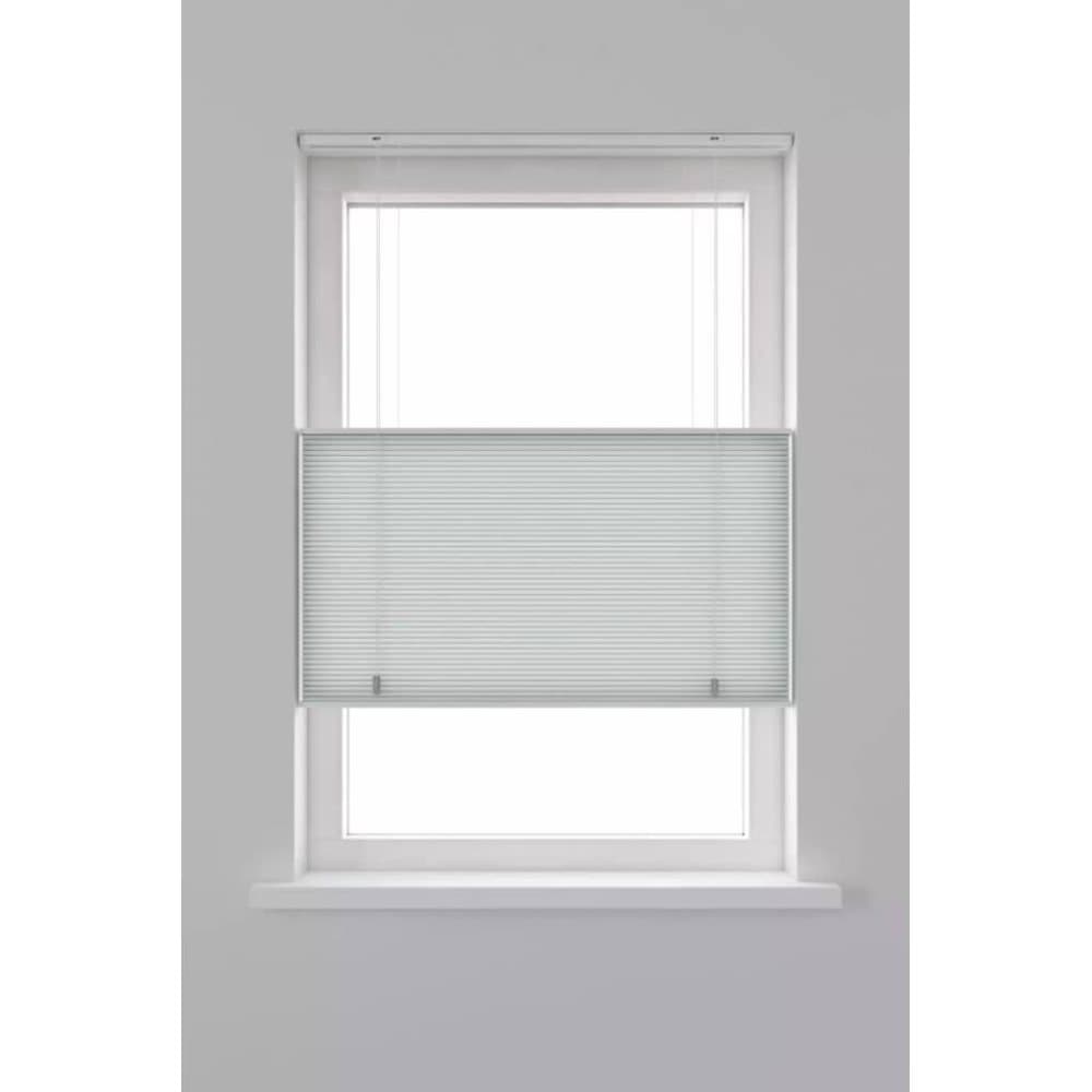Decosol Rullegardin bikakemønster gjennomskinnelig lysegrå 160x180 cm