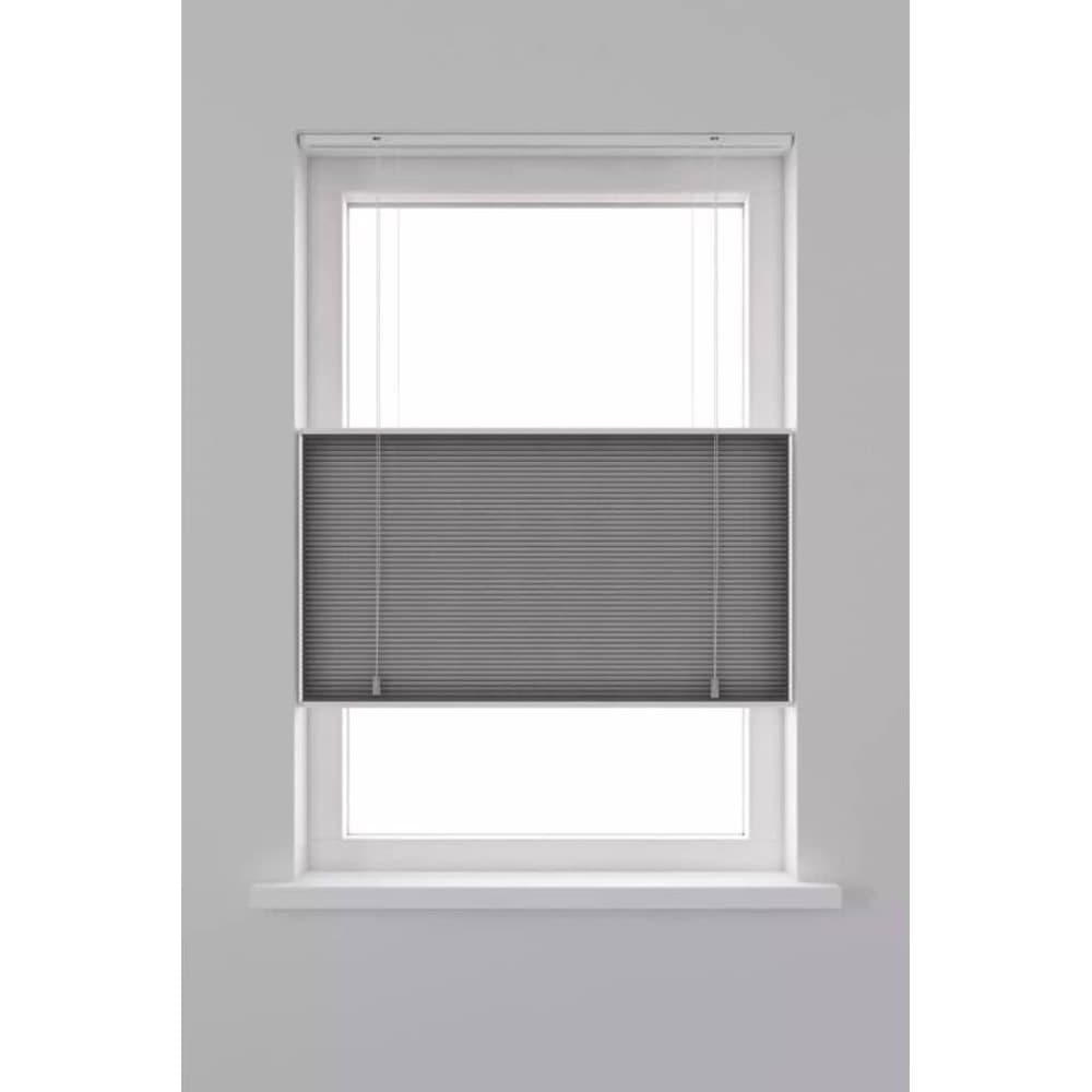 Decosol Plisségardin translucent antracit 100x180 cm