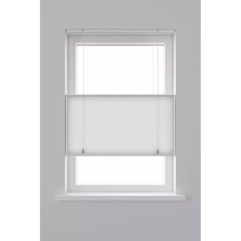 Decosol Plisségardin translucent vit 60x180 cm