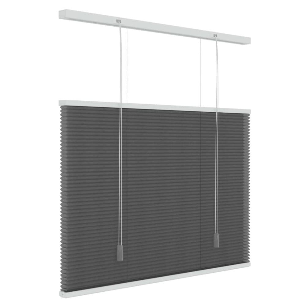 Decosol Rullegardin bikakemønster gjennomskinnelig antrasitt 160x180cm