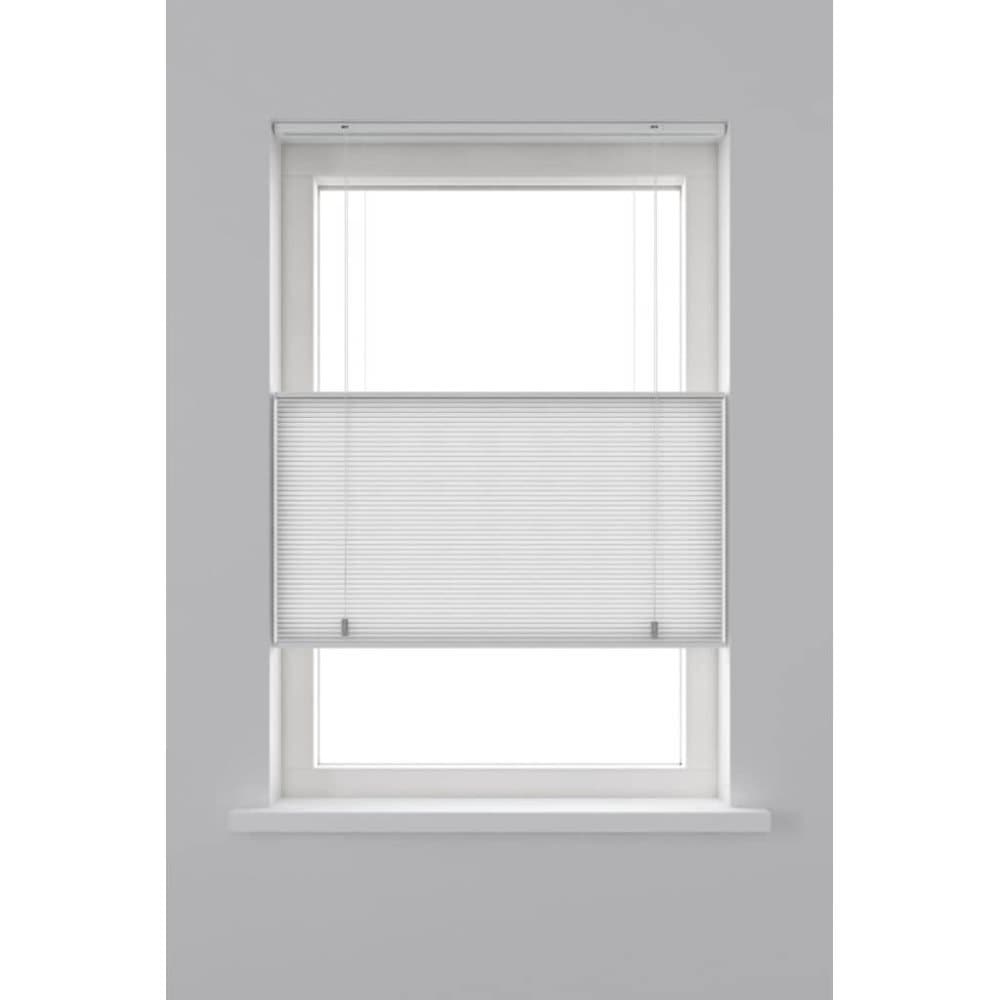 Decosol Rullegardin bikakemønster gjennomskinnelig hvit 160x180 cm