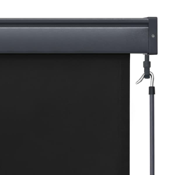 vidaXL Utendørs rullegardin 60x250 cm antrasitt