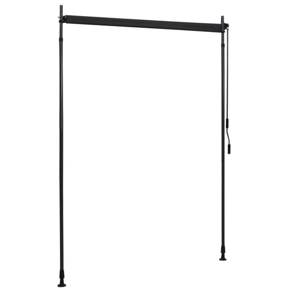 vidaXL Ulkorullaverho 150x270 cm antrasiitti