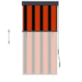 Miniatyrbillede 3 af 8: vidaXL udendørs rullegardin 80x250 cm orange og brun