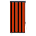 Miniatyrbillede 2 af 8: vidaXL udendørs rullegardin 80x250 cm orange og brun