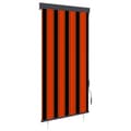 Miniatyrbillede 1 af 8: vidaXL udendørs rullegardin 80x250 cm orange og brun