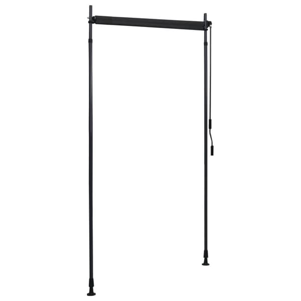 vidaXL Utendørs rullegardin 100x270 cm antrasitt