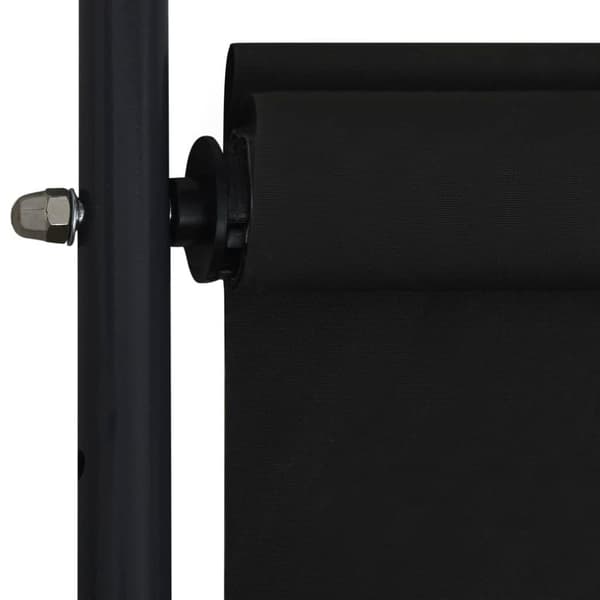 vidaXL Utendørs rullegardin 100x270 cm antrasitt