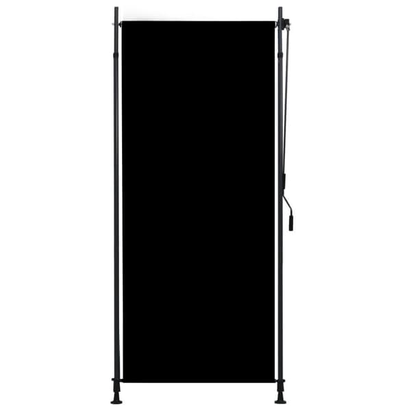 vidaXL Utendørs rullegardin 100x270 cm antrasitt