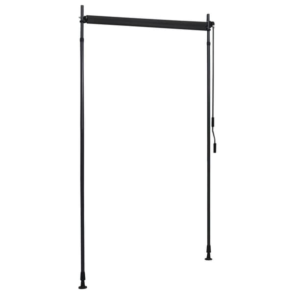 vidaXL Ulkorullaverho 120x270 cm antrasiitti