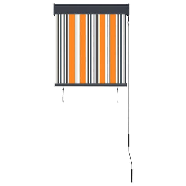 vidaXL udendørs rullegardin 60x250 cm gul og blå
