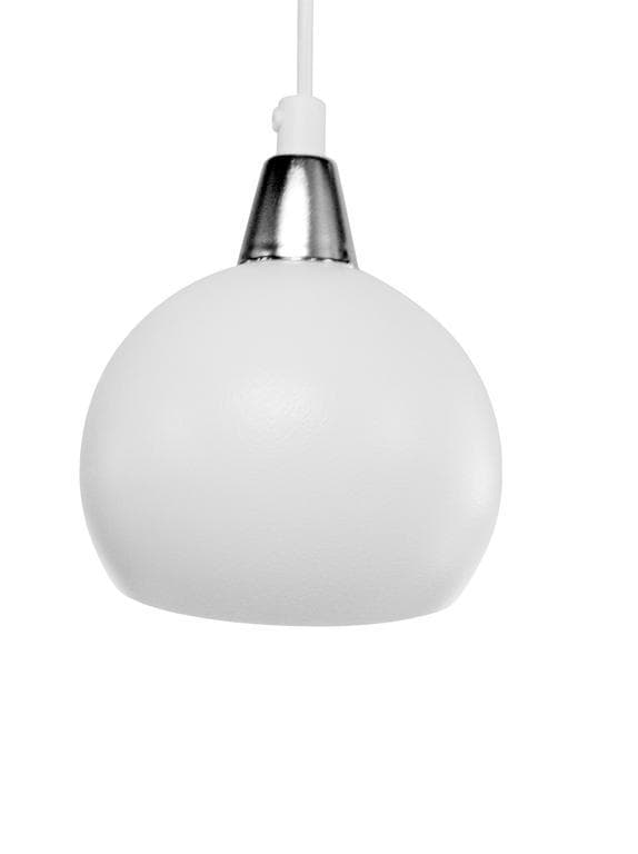 Fönsterlampa Klotet Vit  "Stjärna".  Eklunds Metall