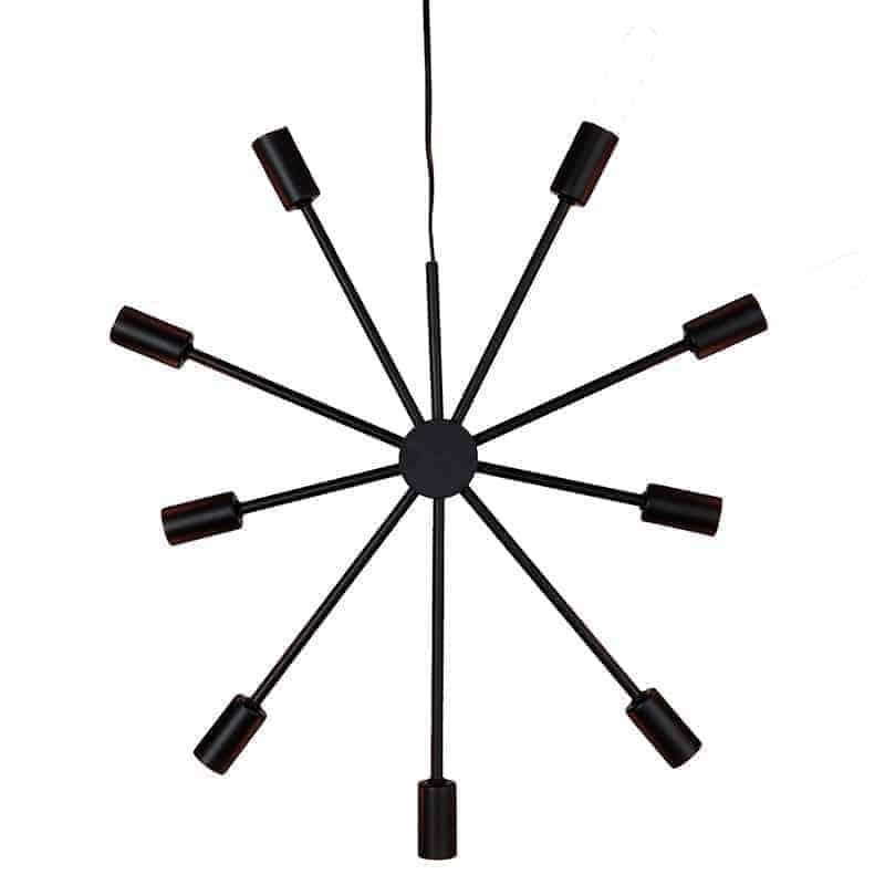 Pix Stav metallstjärna svart