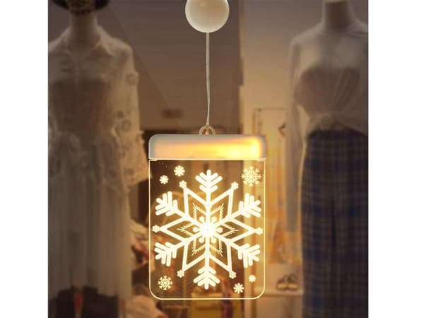 Jul LED-lampa Fönster