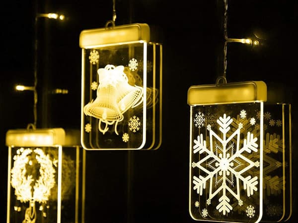 Jul LED-lampa Fönster