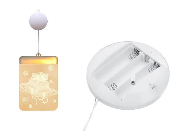 Jul LED-lampa Fönster