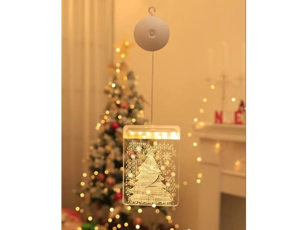 Jul LED-lampa Fönster