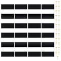 Miniatyrbilde 6 av 8: vidaXL Insekt dørforheng 210 x 100 cm 2 stk magnet svart