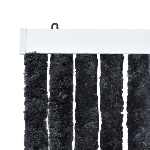 vidaXL insektgardin 100 x 200 cm antracitgrå
