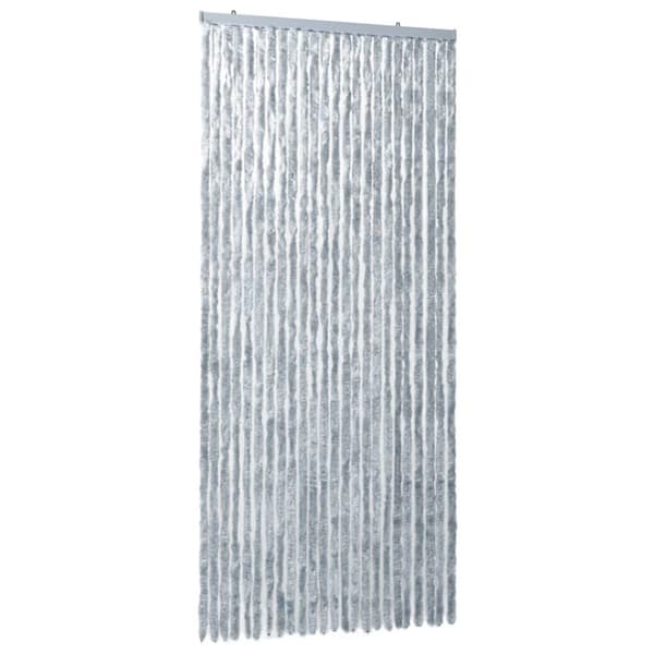 vidaXL insektgardin 100 x 220 cm hvid og grå
