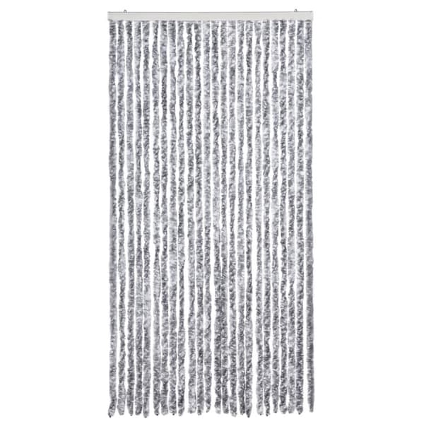 vidaXL insektgardin 100 x 220 cm hvid og grå