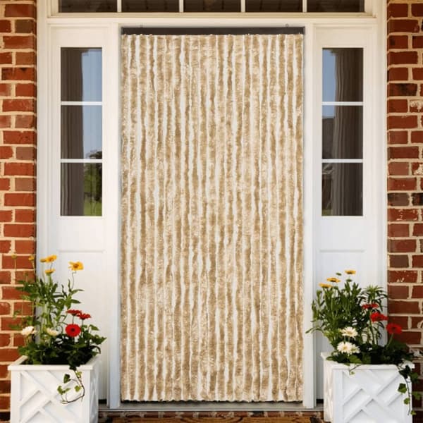 vidaXL insektgardin 90 x 220 cm beige