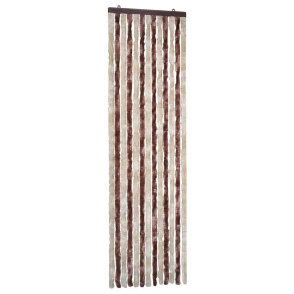 vidaXL insektgardin 56 x 185 cm beige og lysebrun