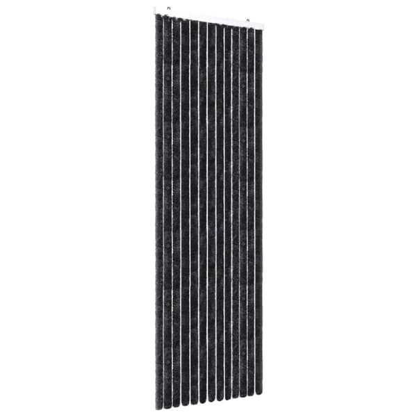 vidaXL Insektgardin 56x185 cm antrasitt