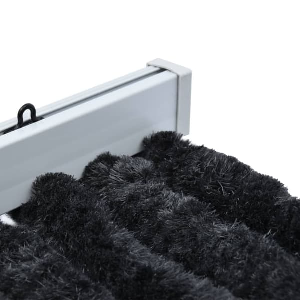 vidaXL Insektgardin 90x220 cm antrasitt