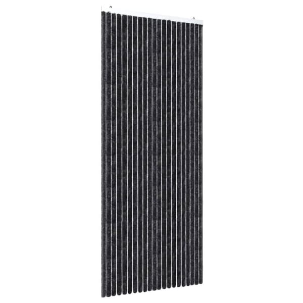 vidaXL Insektsdraperi antracit 90x220 cm chenille