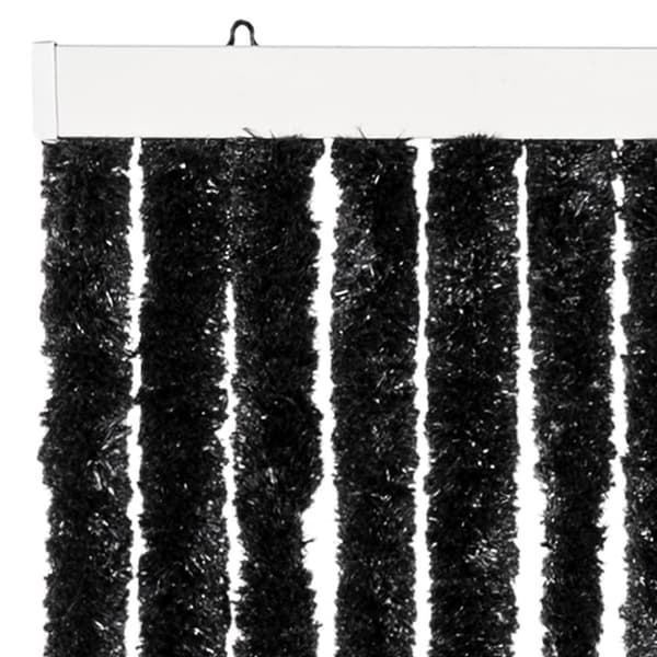 vidaXL Insektsdraperi antracit 100x220 cm chenille