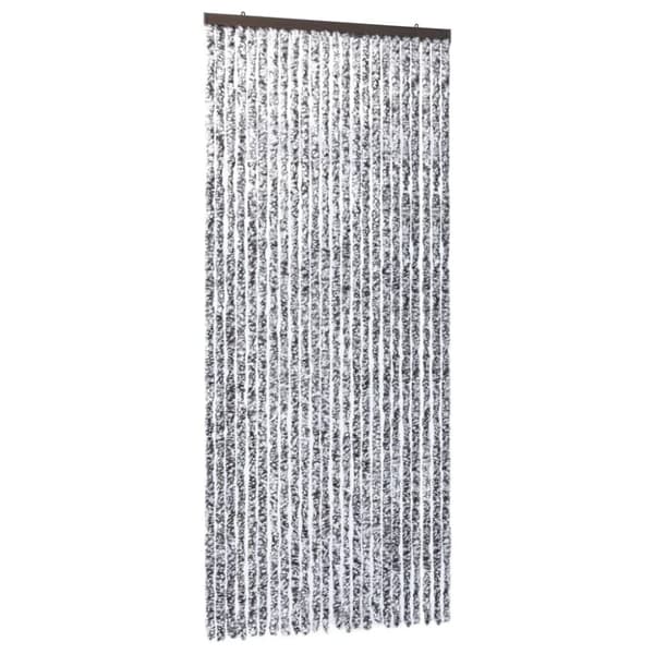 vidaXL Insektgardin 100x220 cm brun og beige