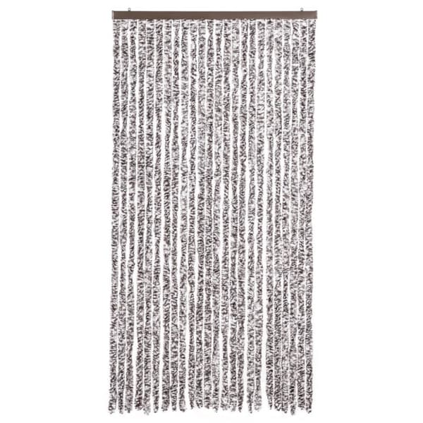 vidaXL Insektgardin 100x220 cm brun og beige