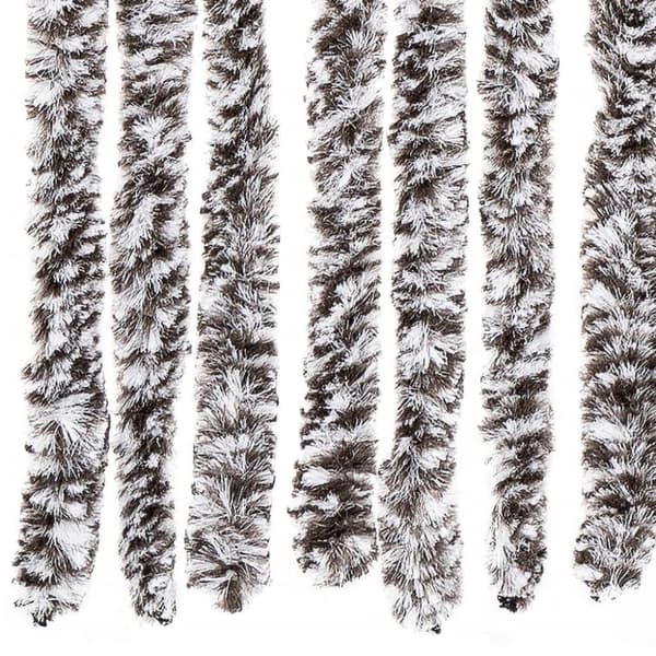 vidaXL Insektgardin 100x220 cm brun og beige