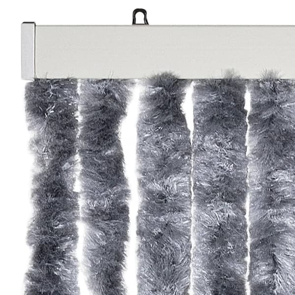 vidaXL Insektgardin 56x185 cm sølv
