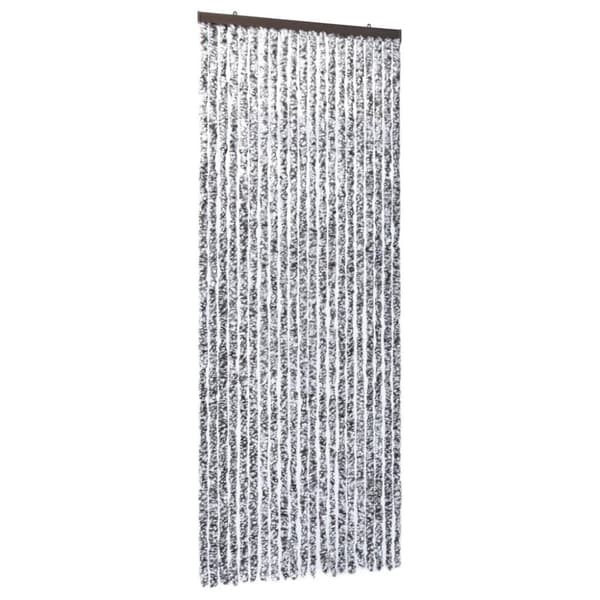 vidaXL Insektgardin 90x220 cm brun og beige
