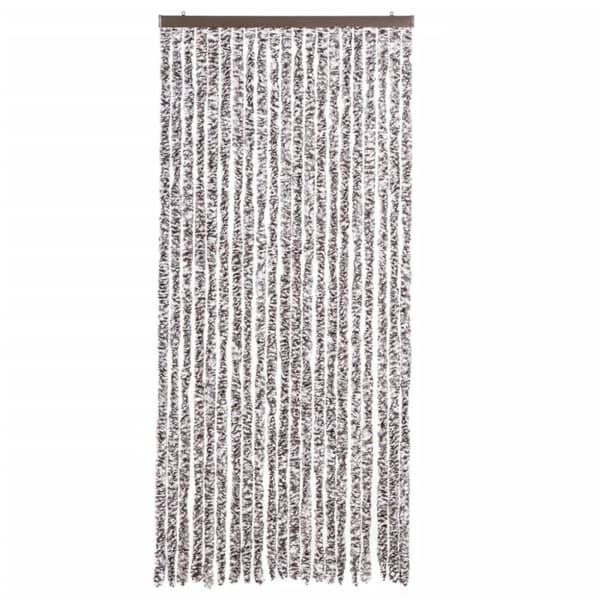 vidaXL Insektgardin 90x220 cm brun og beige