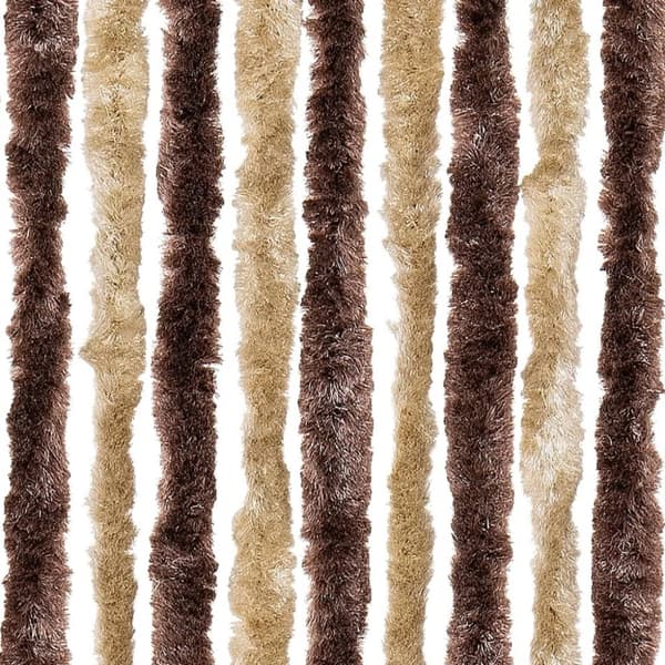 vidaXL Insektgardin 56x185 cm beige og lysebrun