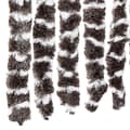 Miniatyrbilde 4 av 7: vidaXL Insektgardin brun og hvit 90x220 cm chenille
