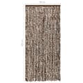 Miniatyrbilde 5 av 7: vidaXL Insektgardin brun og hvit 90x220 cm chenille