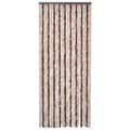 Miniatyrbilde 3 av 8: vidaXL Insektgardin beige og lysebrun 118x220 cm chenille