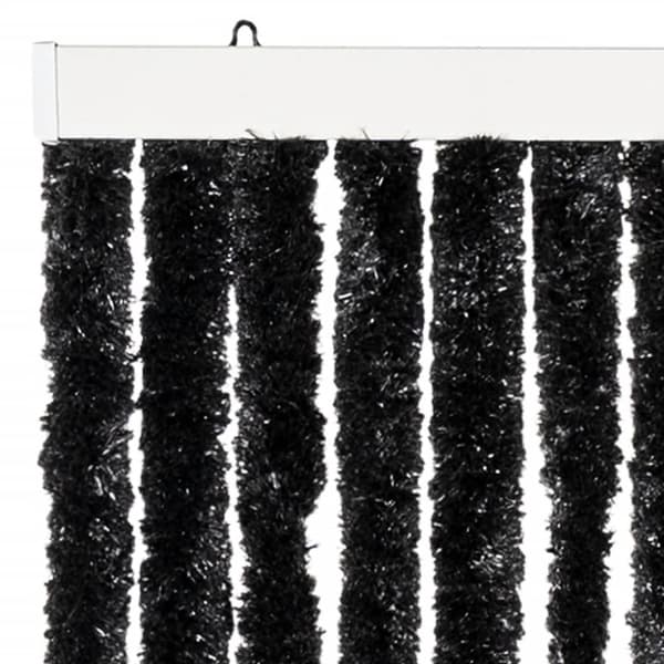 vidaXL Insektgardin antrasitt 56x200 cm chenille