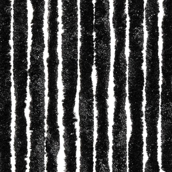 vidaXL Insektsdraperi antracit 90x200 cm chenille