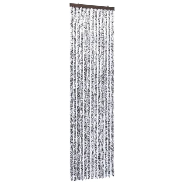 vidaXL Insektgardin brun og beige 90x200 cm chenille